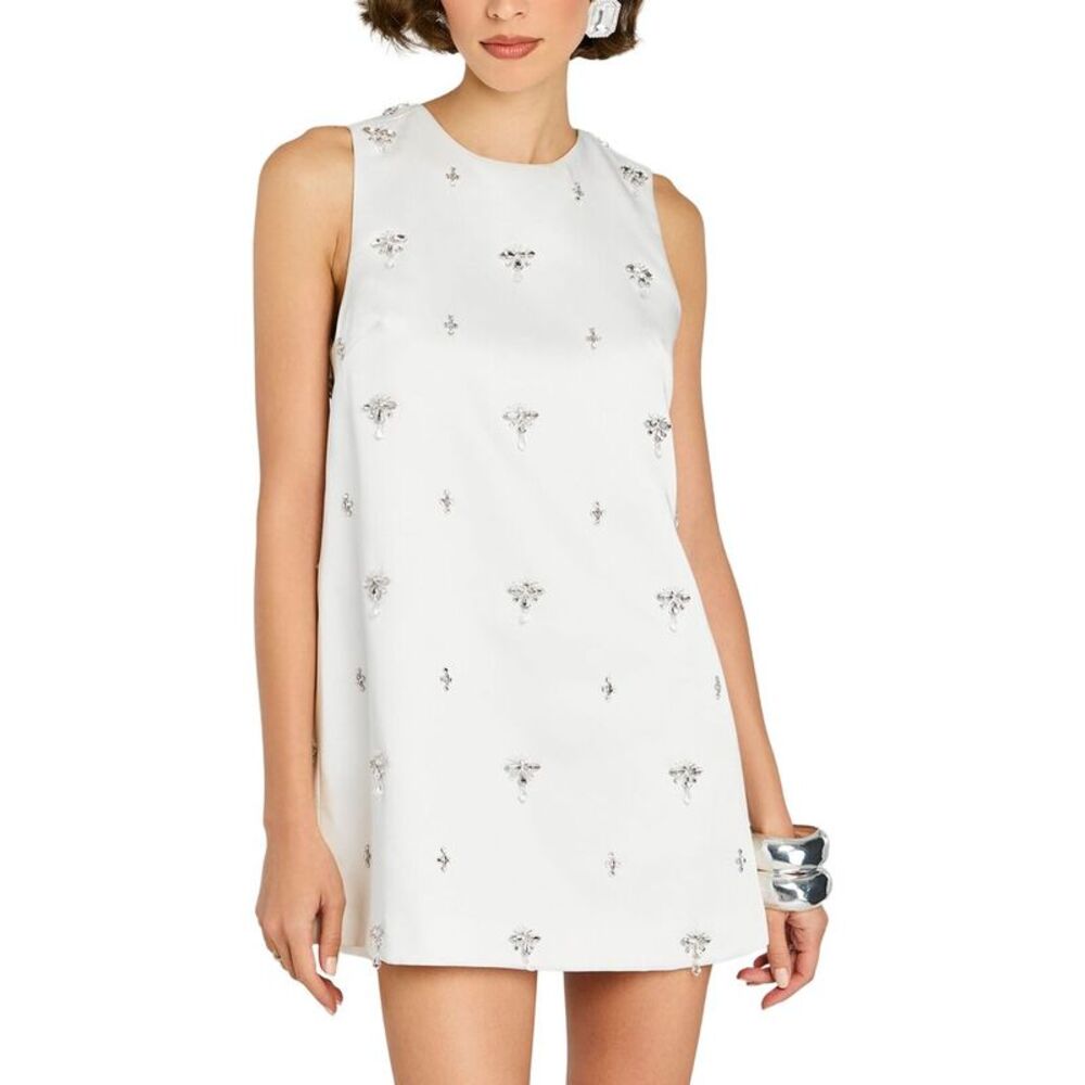 Retrofête Womens  Tylee Mini Dress, White